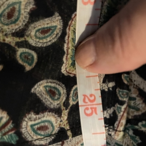Paisley Chiffon Blouse💙 - Picture 5 of 11